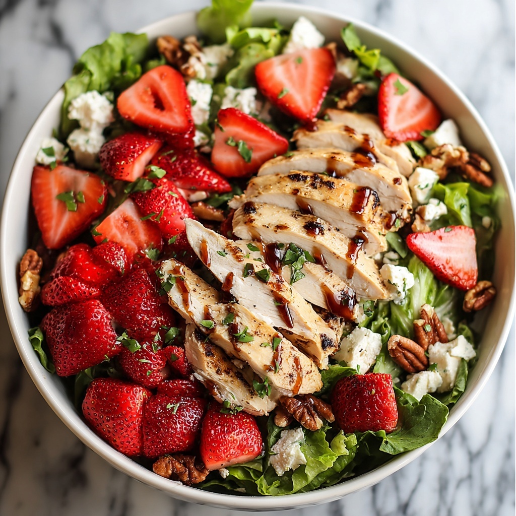 Strawberry Chicken Salad Recipe - Recipe Image