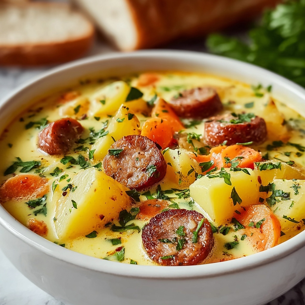 Kielbasa Potato Soup Recipe - Recipe Image