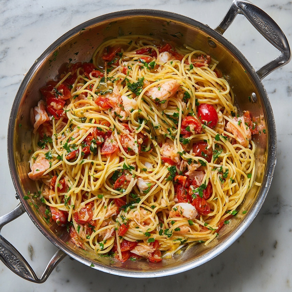 Buttered Lobster Pasta Recipe - Recipe Image