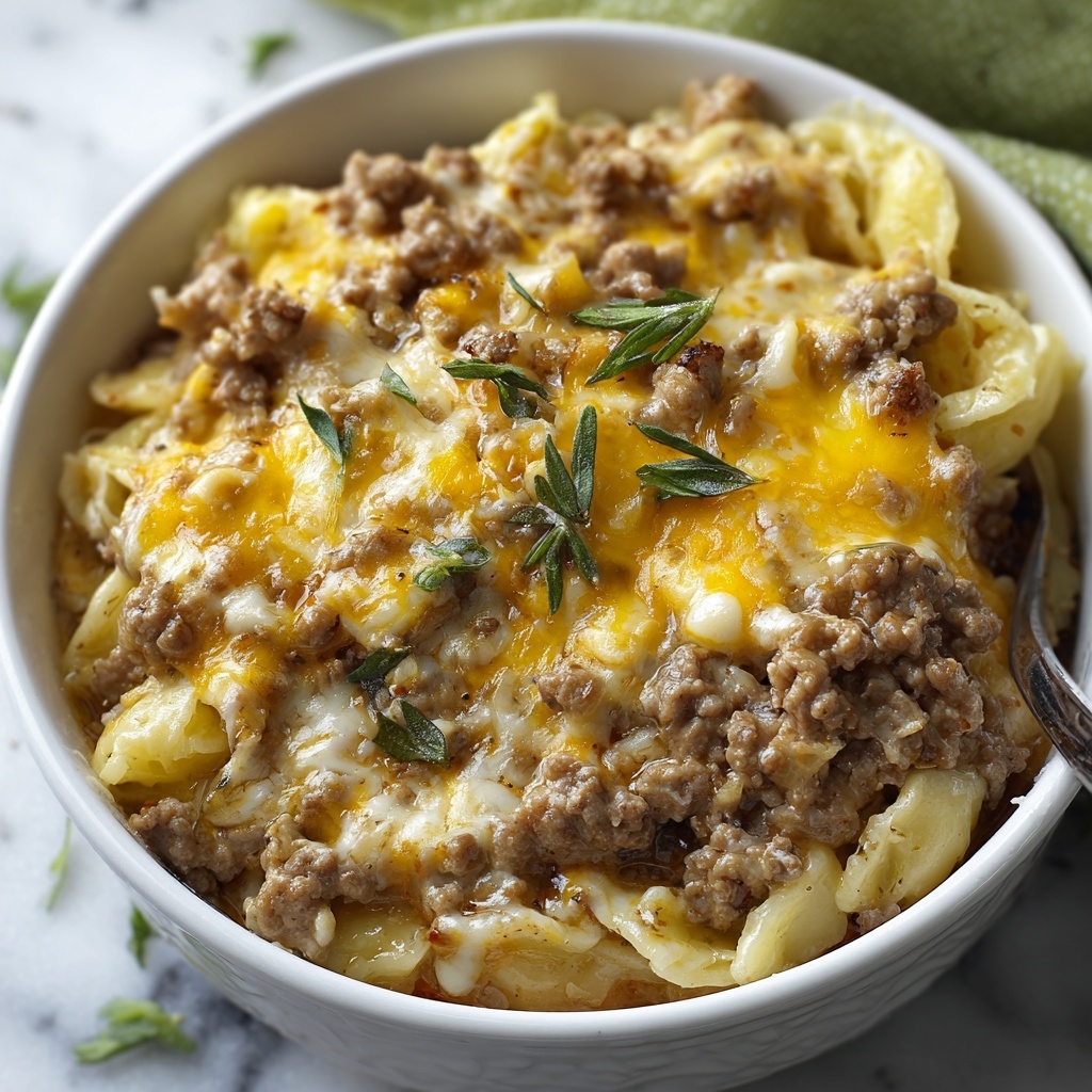 Cheesy Taco Potato Casserole Recipe - Recipe Image