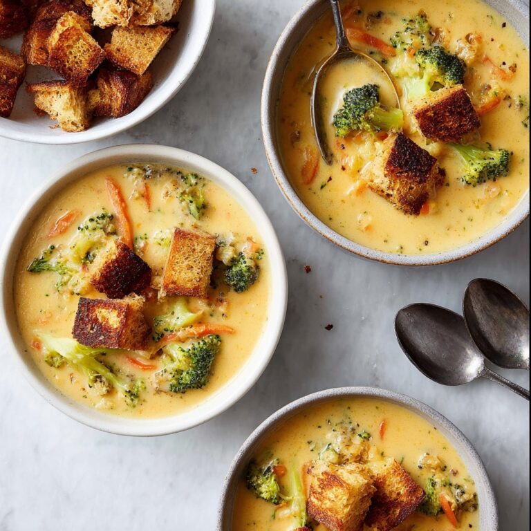 Broccoli Cheddar Soup Recipe