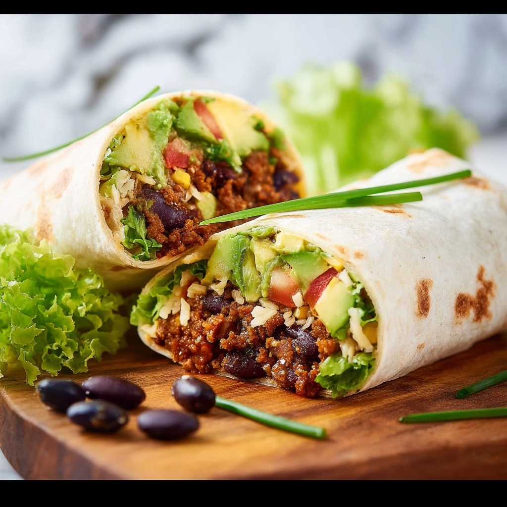 Keto Beef Burritos with Avocado and Salsa Recipe - Recipe Image