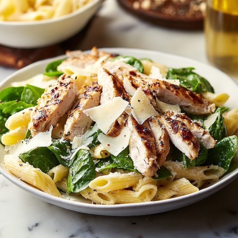 Chicken Caesar Pasta Salad Recipe