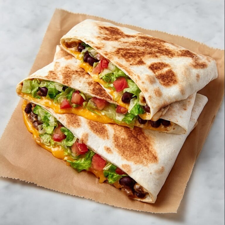 Black Bean Crunch Wrap Supreme Recipe
