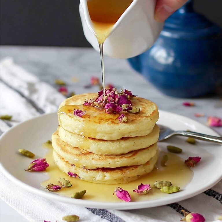 Rose Water Water Pancakes Recipe