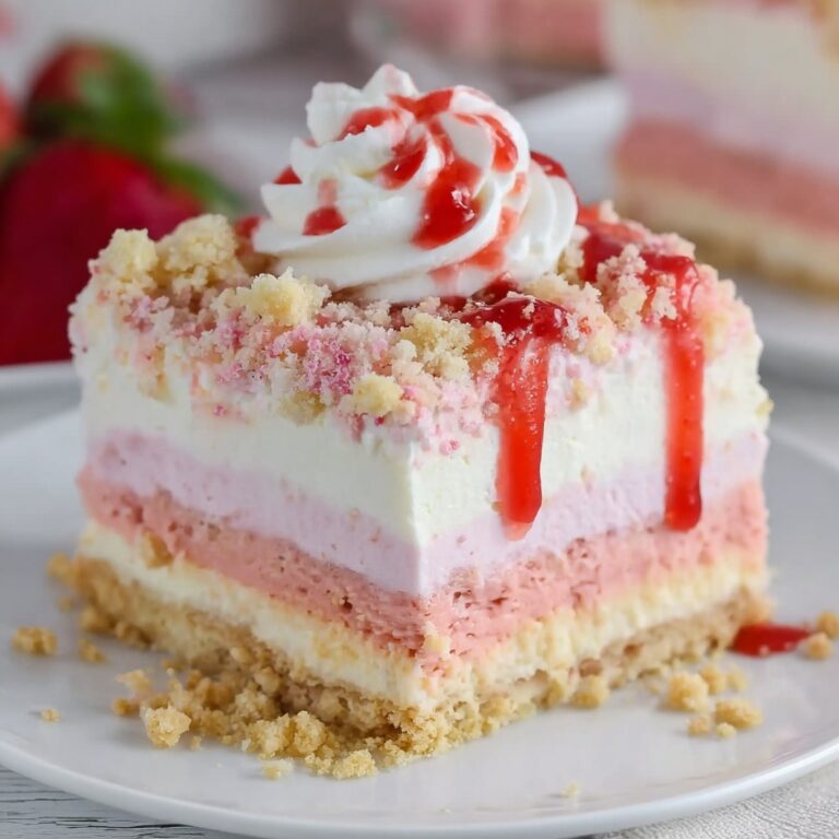 Strawberry Crunch Cheesecake Recipe