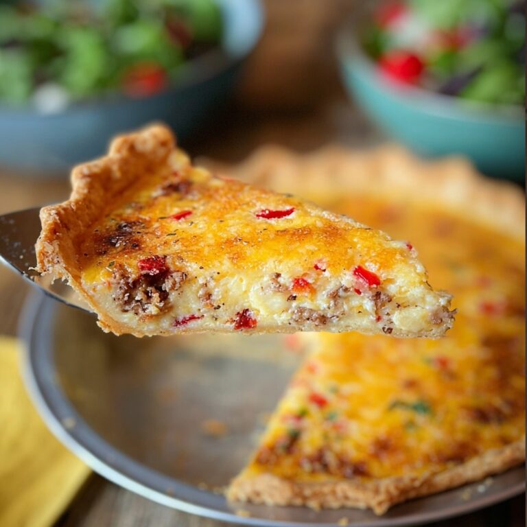 Bacon and Pimento Cheese Quiche Recipe