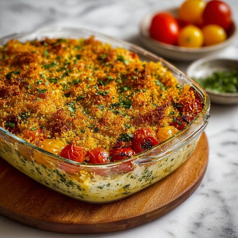 White Bean and Pesto Bake Recipe