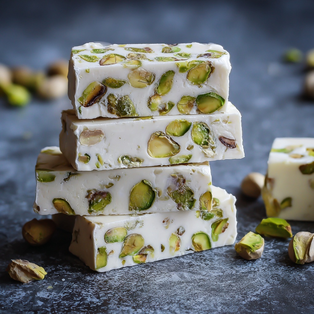 Pistachio Nougat Recipe - Recipe Image