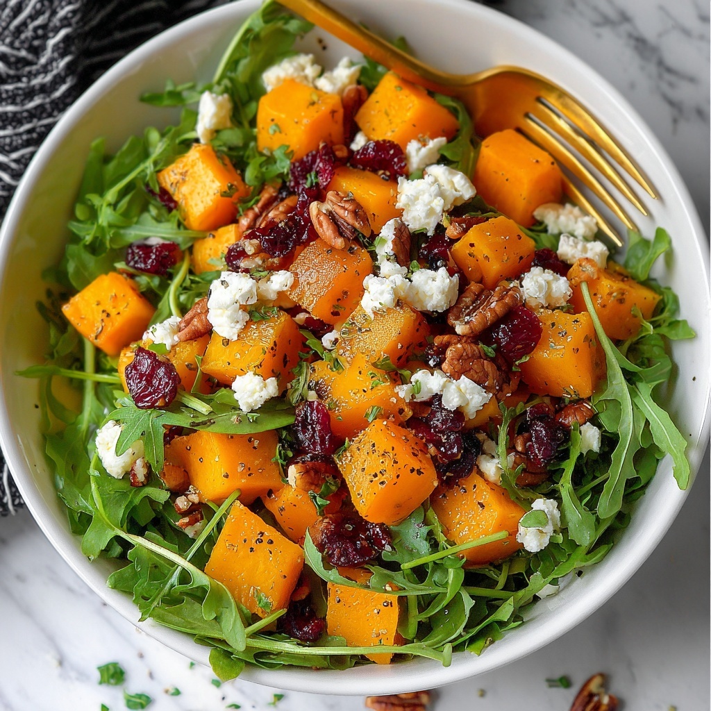Butternut Squash Feta Salad Recipe - Recipe Image