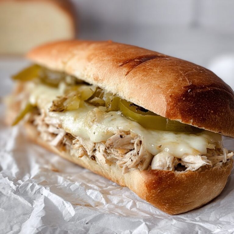 Slow Cooker Chicken Philly Sandwiches Recipe