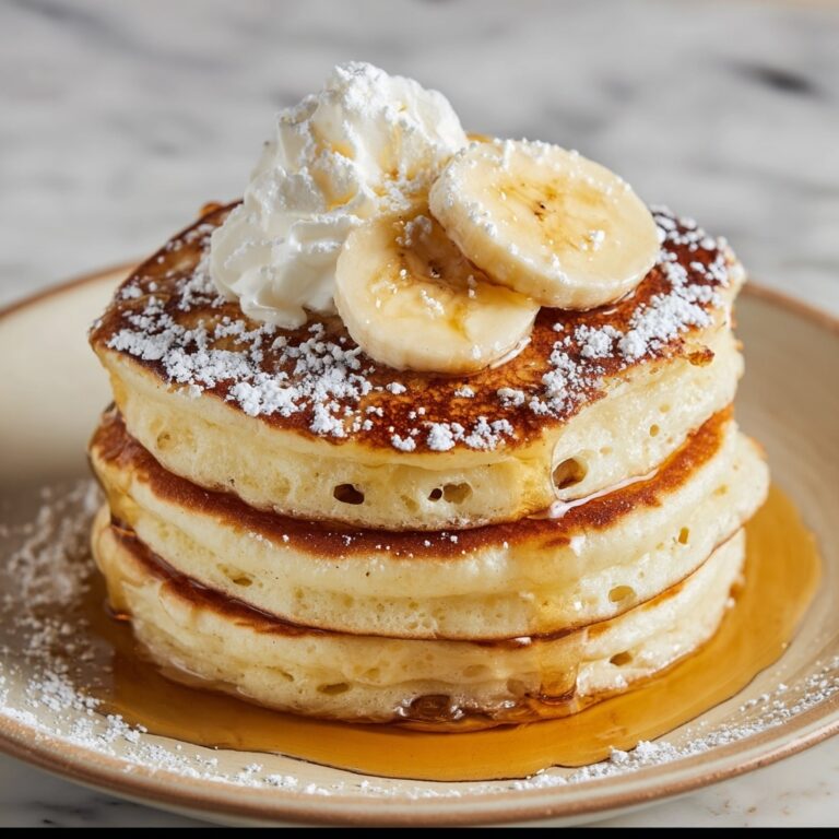 Brown Sugar Banana Pancakes Recipe