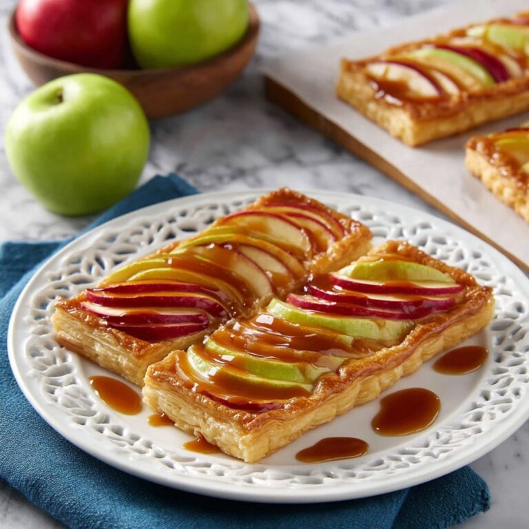 Caramel Apple Puff Pastries Recipe