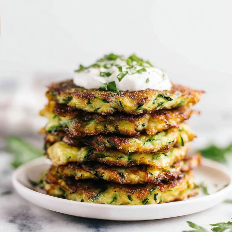 Crispy Zucchini Fritters Recipe