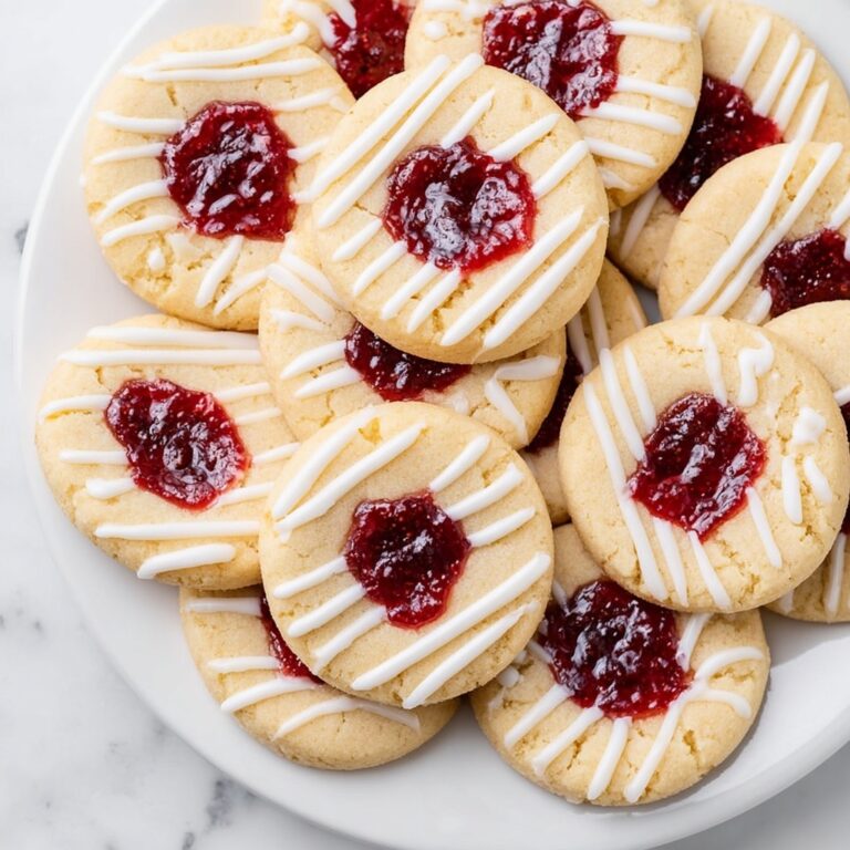 Raspberry Almond Shortbread Thumbprints Recipe