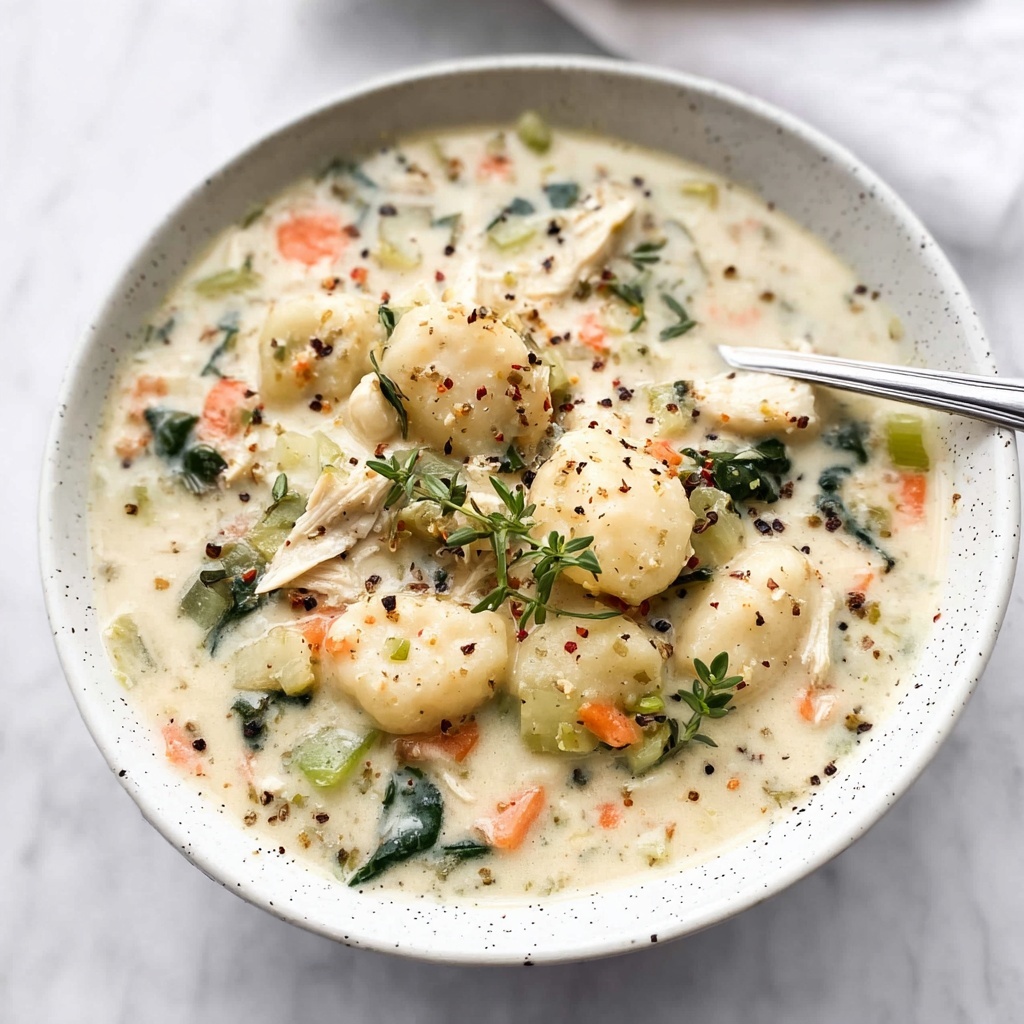 Olive Garden Chicken Gnocchi Soup Recipe - Recipe Image