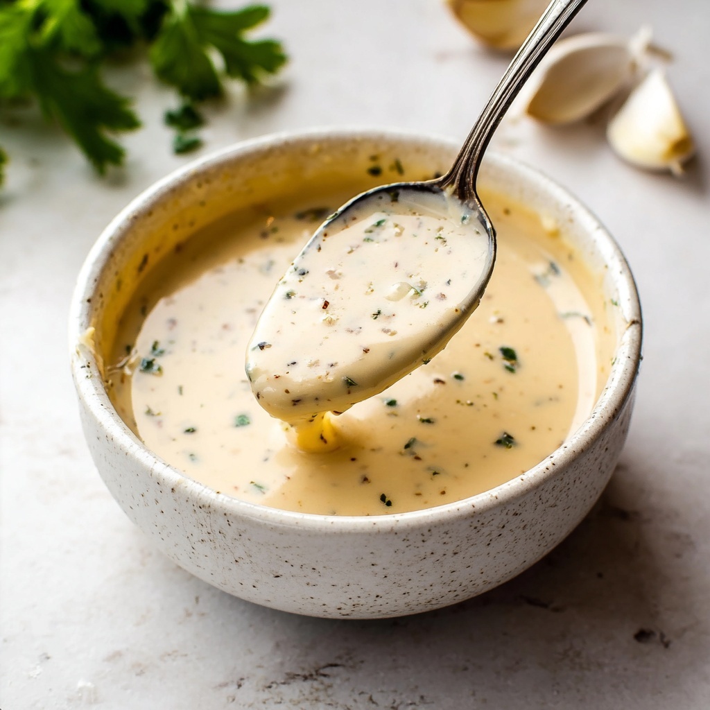 Creamy Garlic Sauce Recipe - Recipe Image