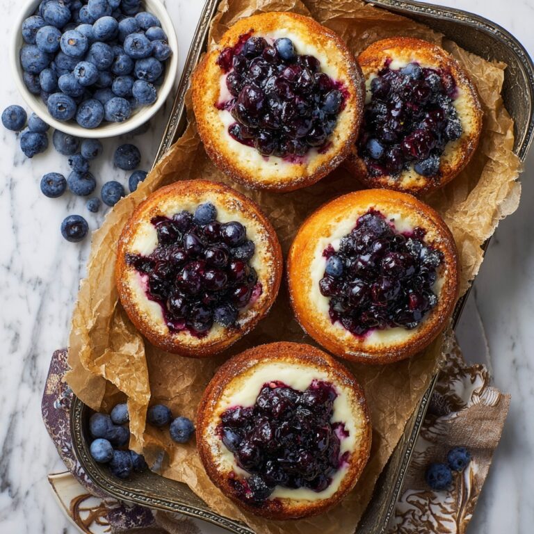 Blueberry & Cheese Vatrushka Buns Recipe