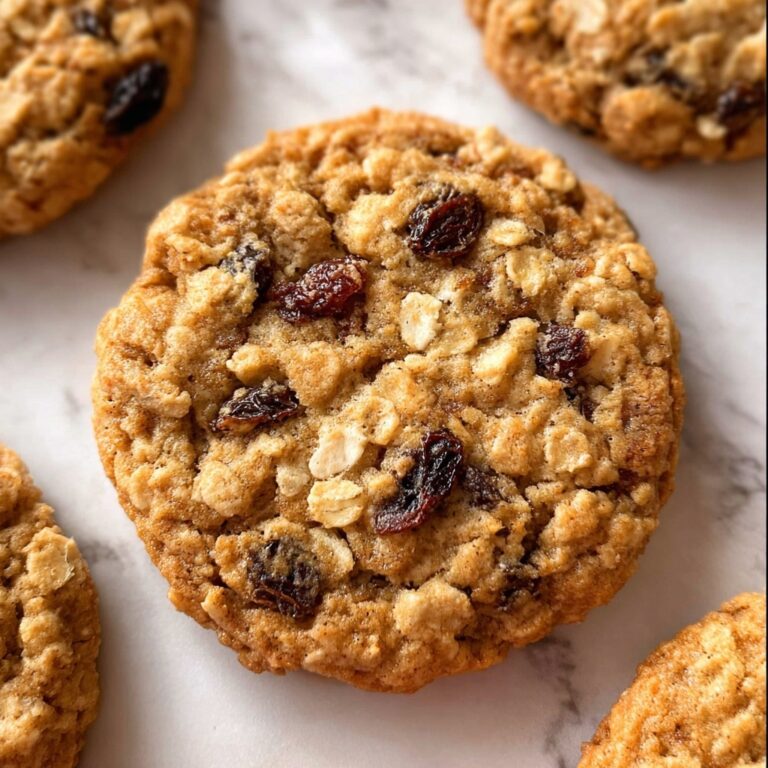 Vegan Oatmeal Raisin Cookies Recipe