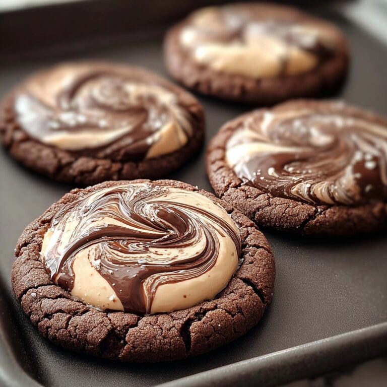 Chocolate Marshmallow Swirl Cookies Recipe