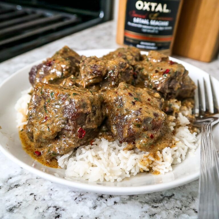 Southern Smothered Oxtail Recipe