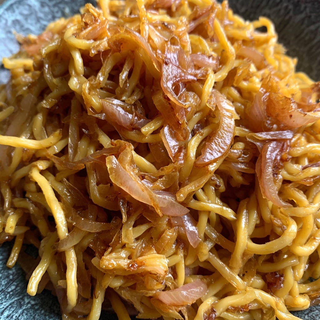 Caramelized Onion Pasta Recipe - Recipe Image