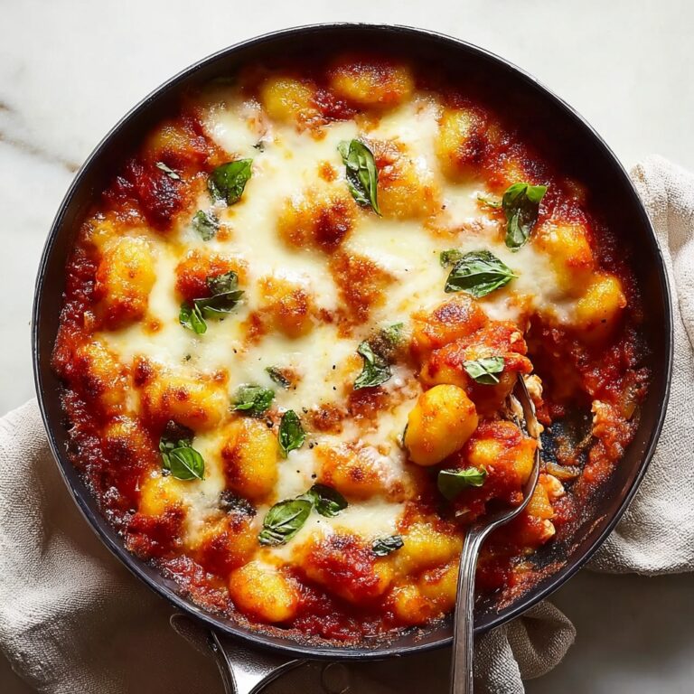 One Pan Gnocchi Pesto Bake Recipe