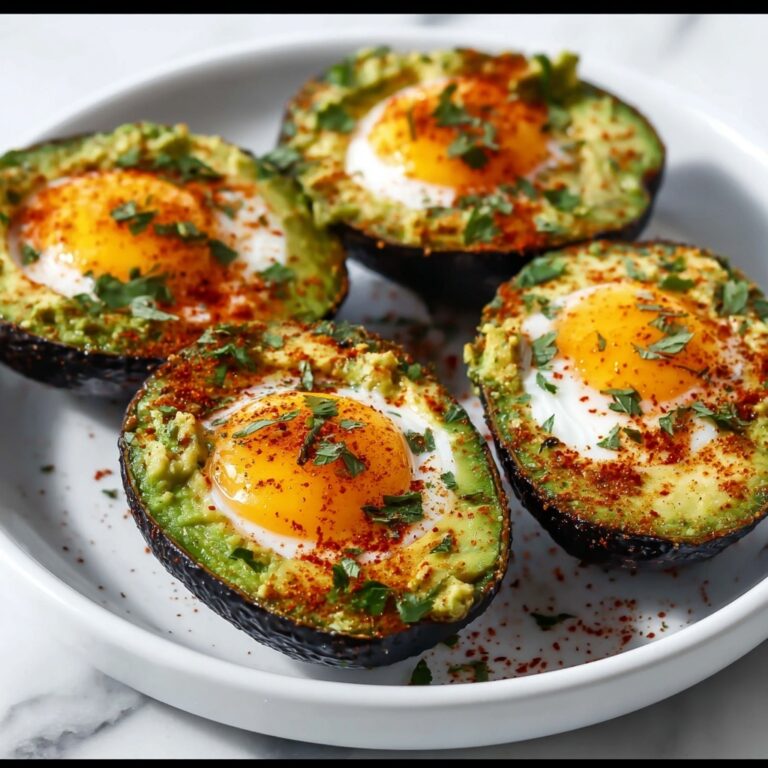 Air Fryer Avocado Eggs Recipe