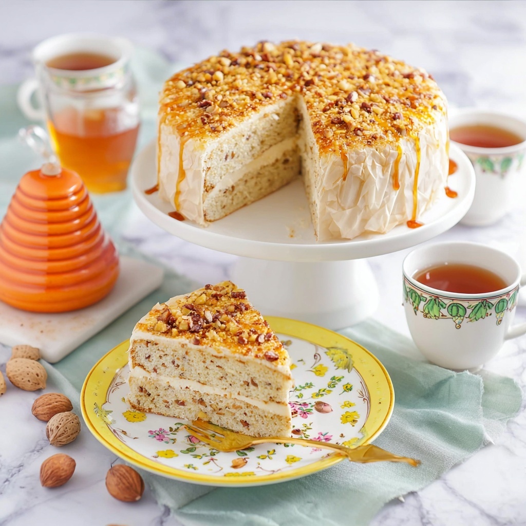Pistachio Honey Baklava Cheesecake Recipe - Recipe Image