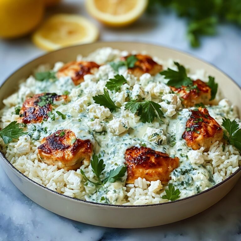 Dump-and-Bake Chicken Tzatziki Casserole Recipe