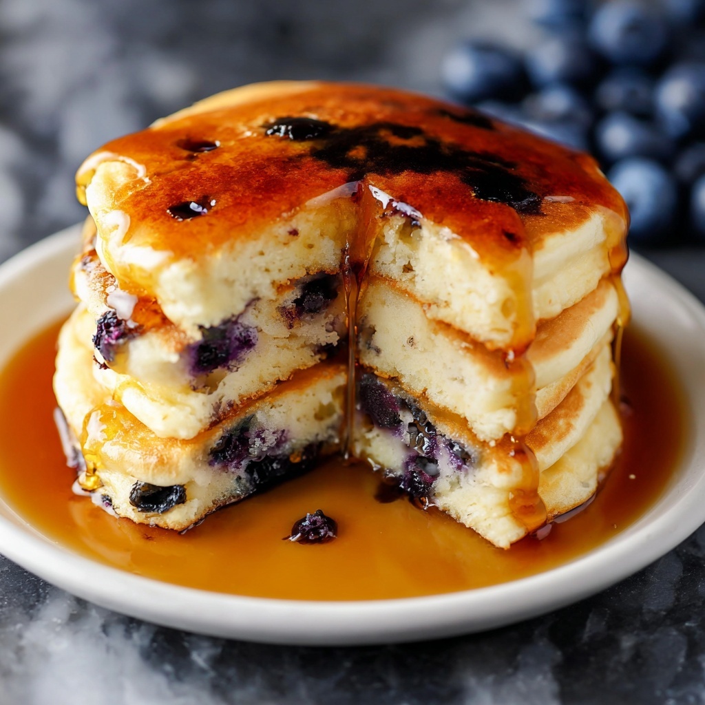 The Best Blueberry Pancakes Recipe - Recipe Image