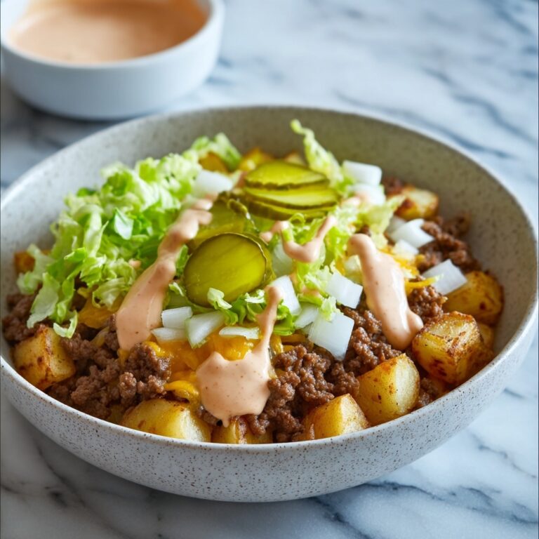 Loaded Potato Big Mac Bowl Recipe