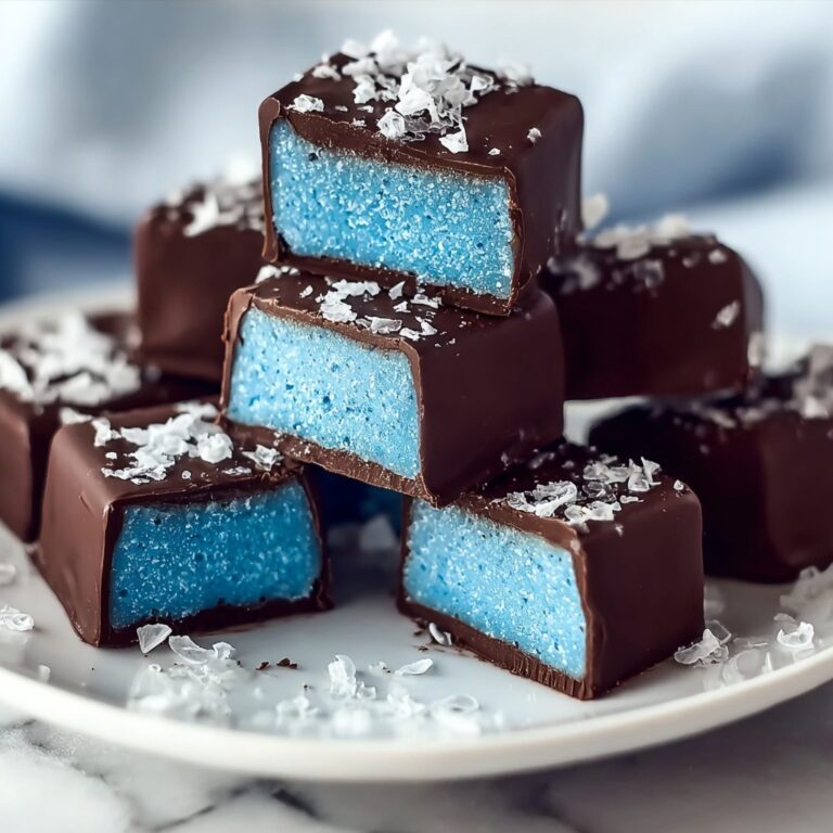 Blue Spirulina Bounty Bars Recipe