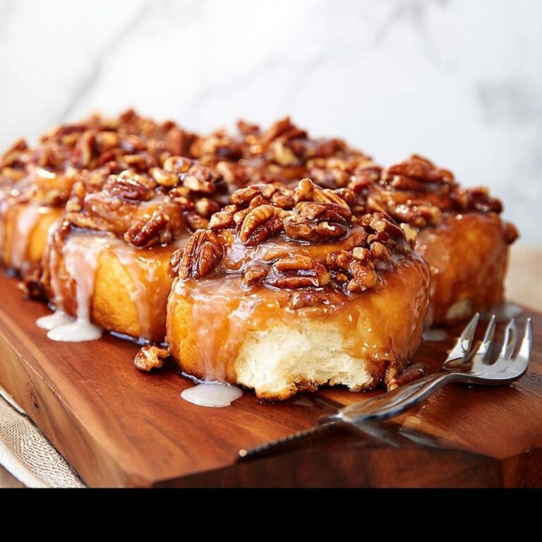 Shortcut Caramel Pecan Cinnamon Rolls Recipe