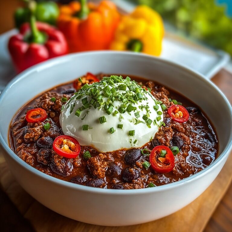 High Protein Turkey Chili Recipe