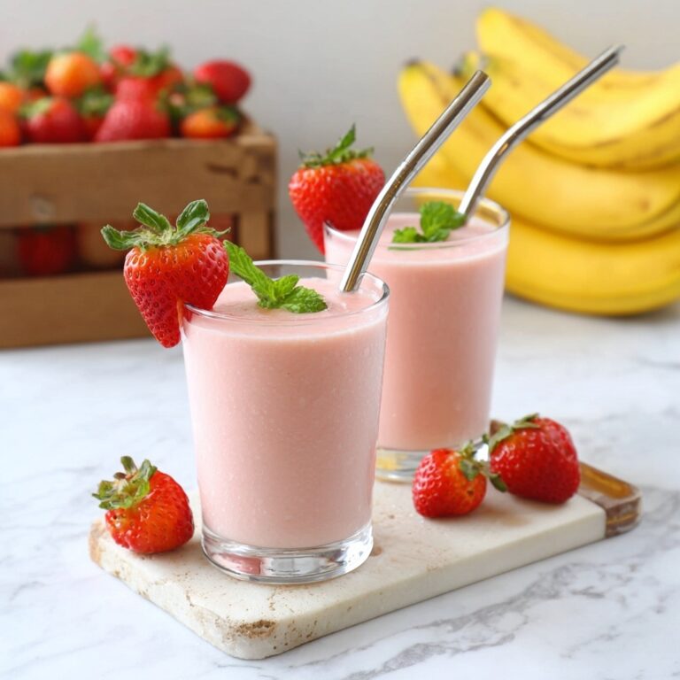Strawberry Avocado Smoothie Recipe