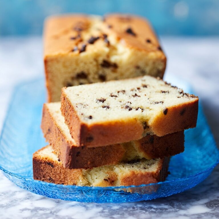 The BEST Chocolate Chip Pound Cake Recipe