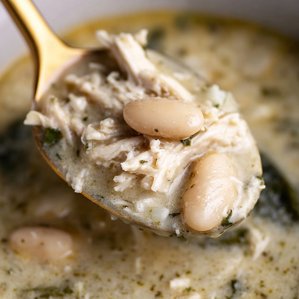 Creamy White Chicken Chili Recipe - Recipe Image