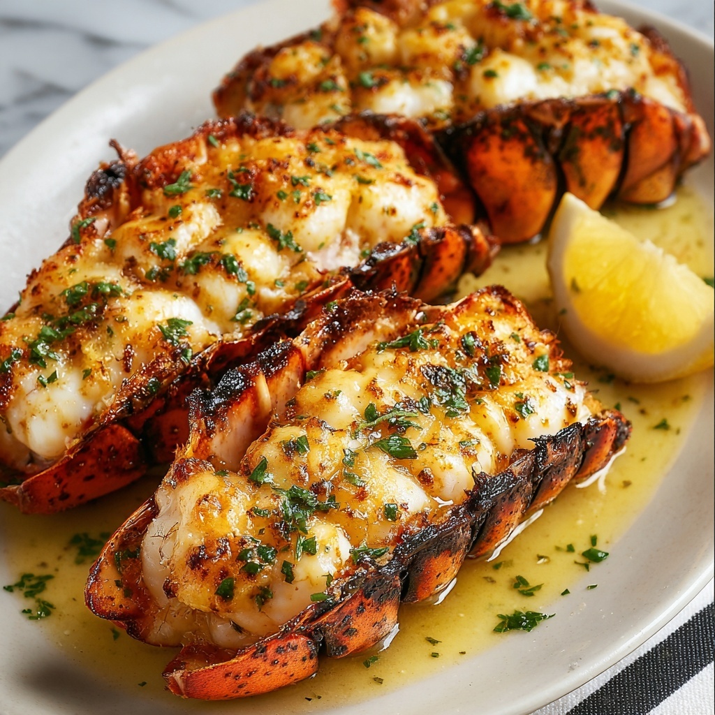 Lobster Tail Recipe with Garlic Herb Butter Recipe - Recipe Image
