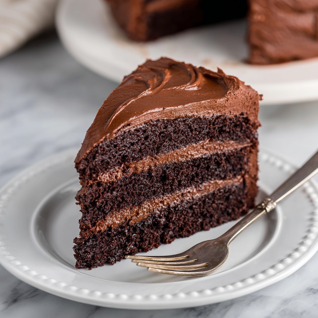 Homemade Chocolate Cake Recipe - Recipe Image