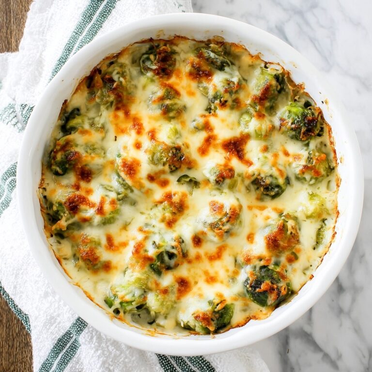 Creamy Brussels Sprouts Bake Recipe