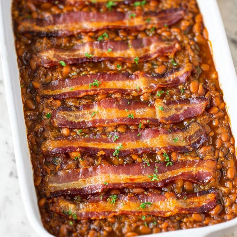Ground Beef and Baked Bean Casserole Recipe