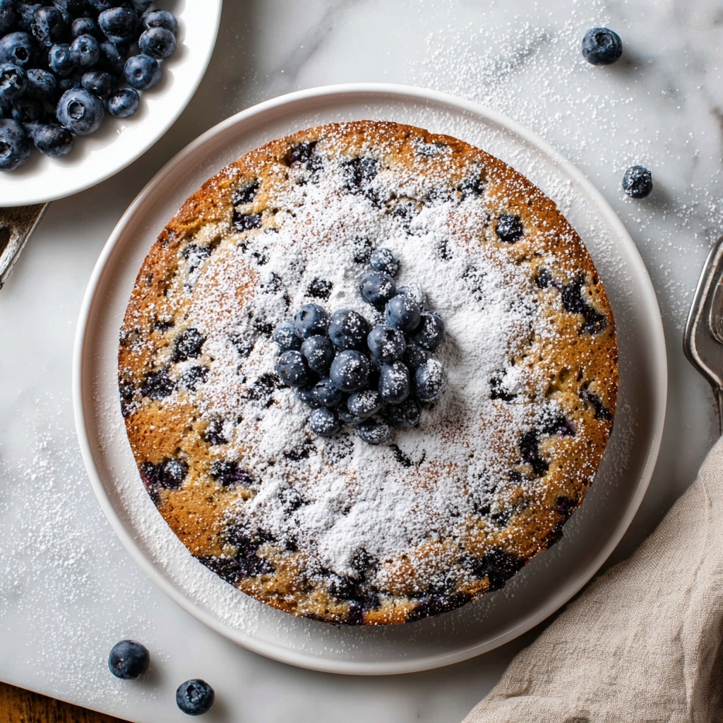 Blueberry Cream Cheese Coffee Cake Recipe - Recipe Image