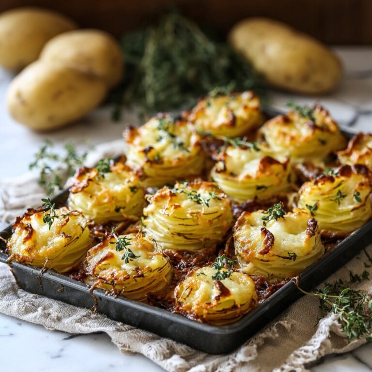 Cheesy Garlic Herb Roasted Potatoes Recipe