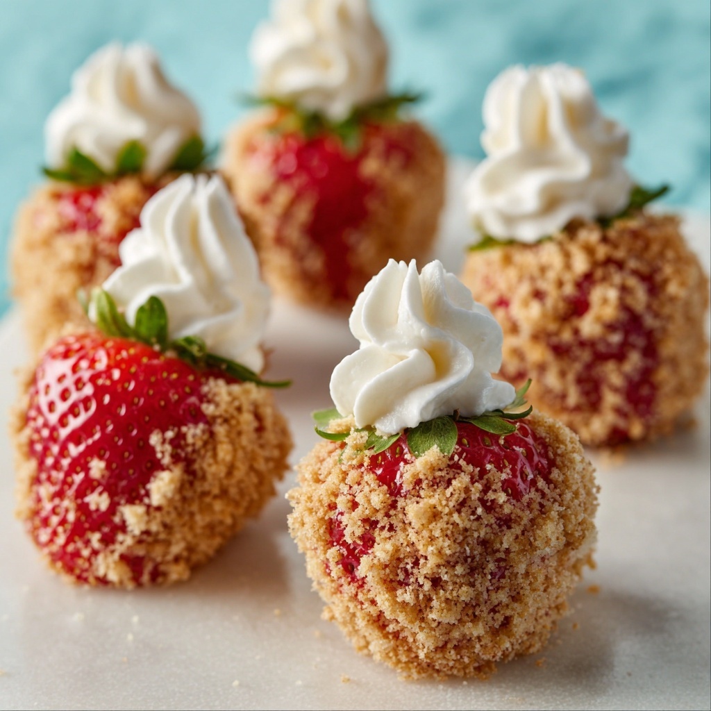Strawberry Shortcake Bites Recipe - Recipe Image