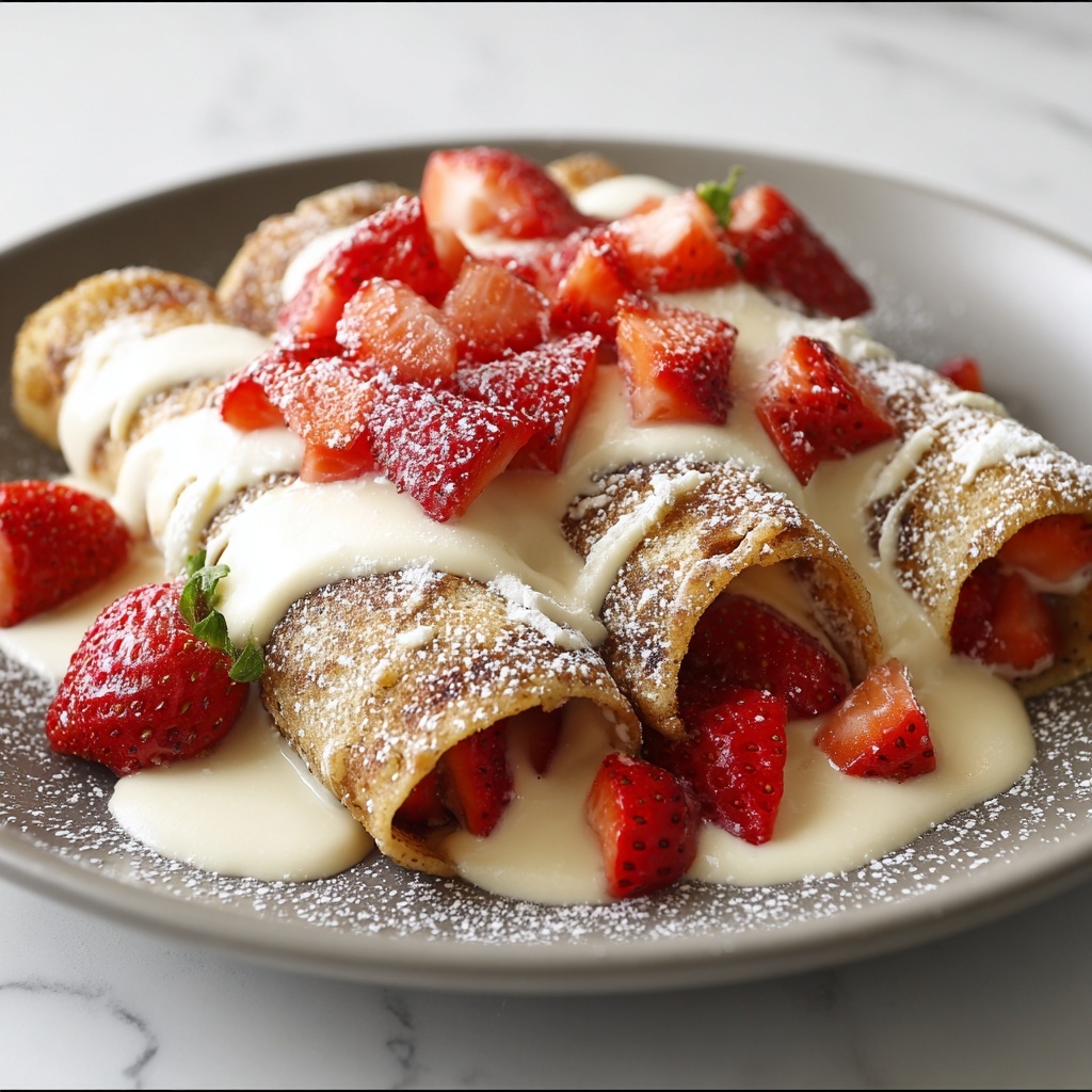 Strawberry French Toast Rolls Recipe - Recipe Image