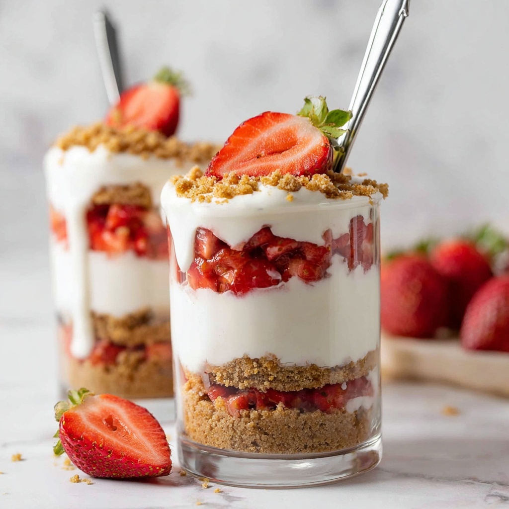 High Protein Cheesecake Jars Recipe - Recipe Image
