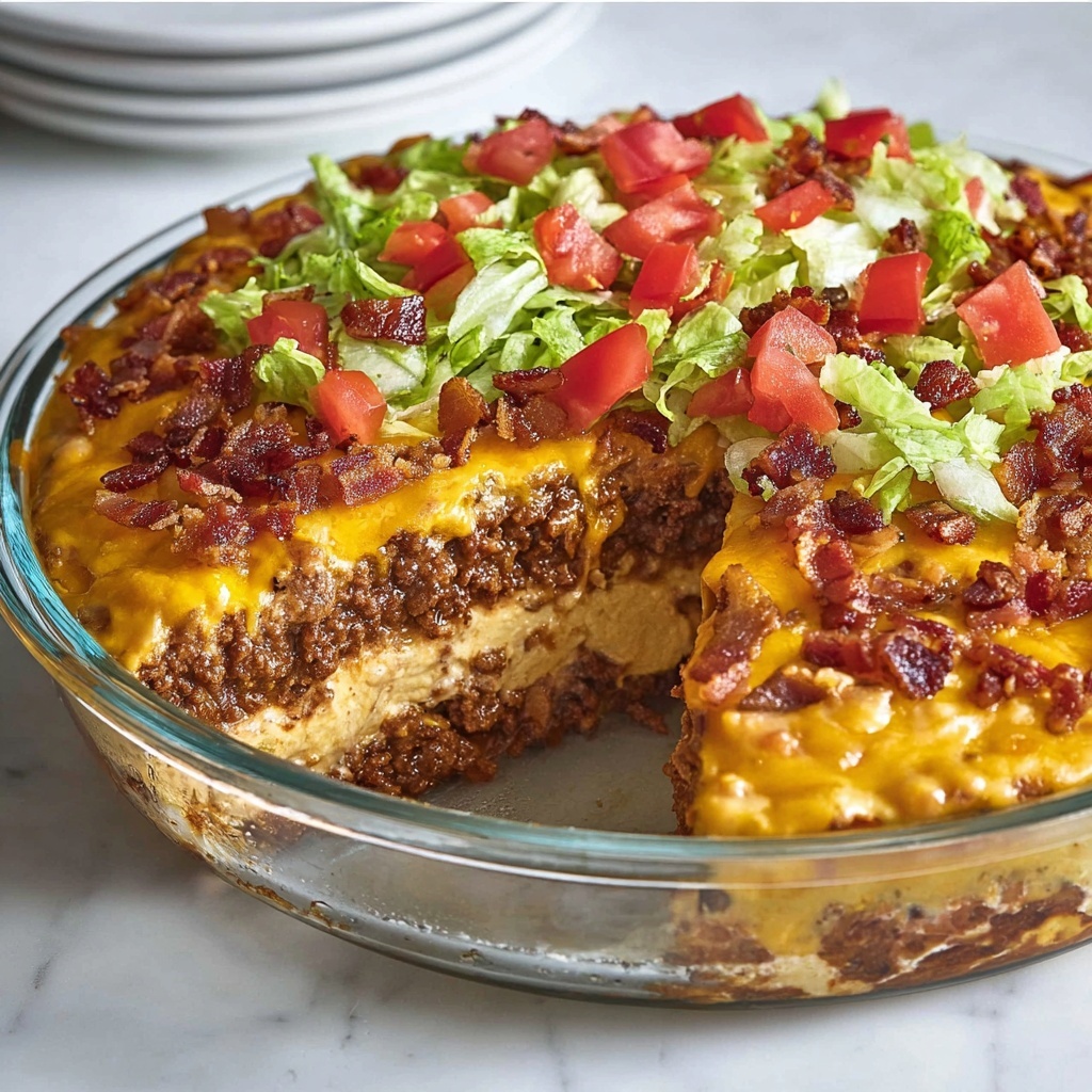 Cheeseburger Pie Recipe - Recipe Image