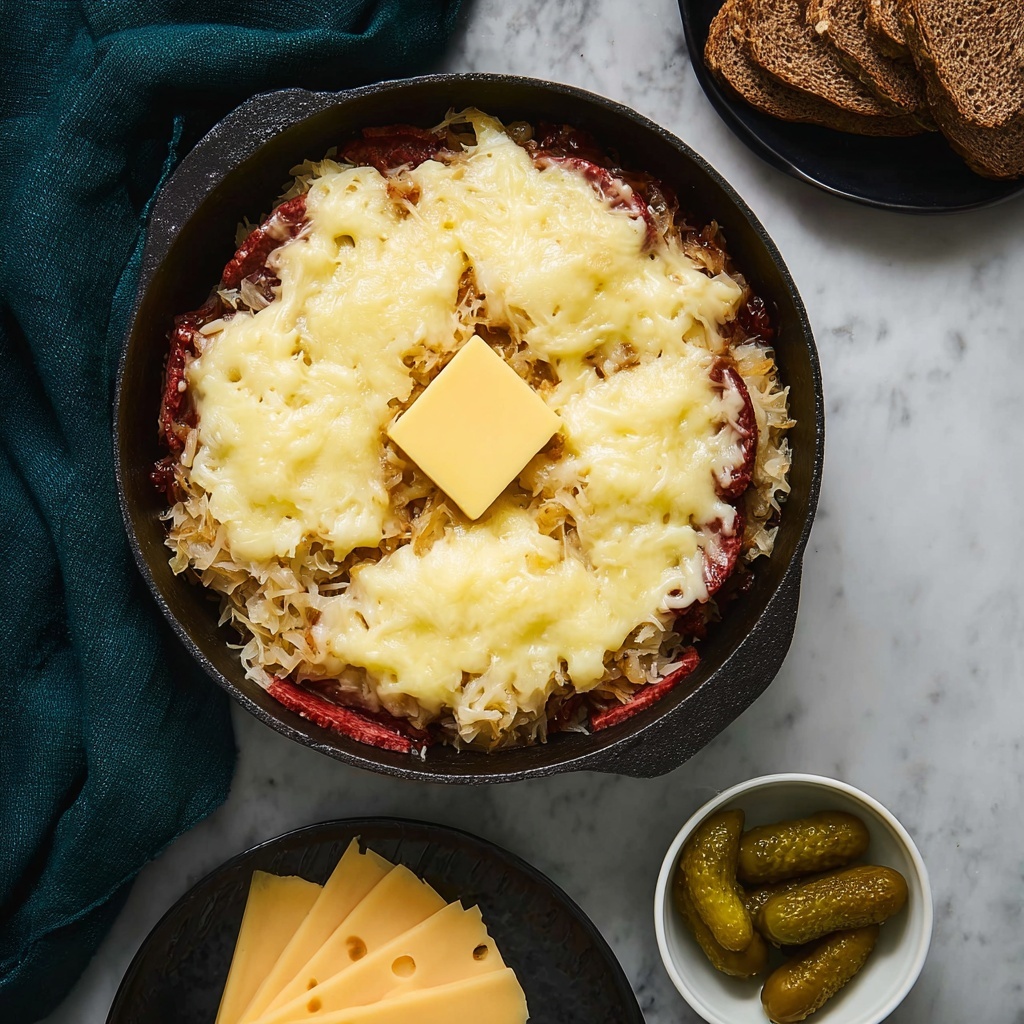 Skillet Reuben Recipe - Recipe Image
