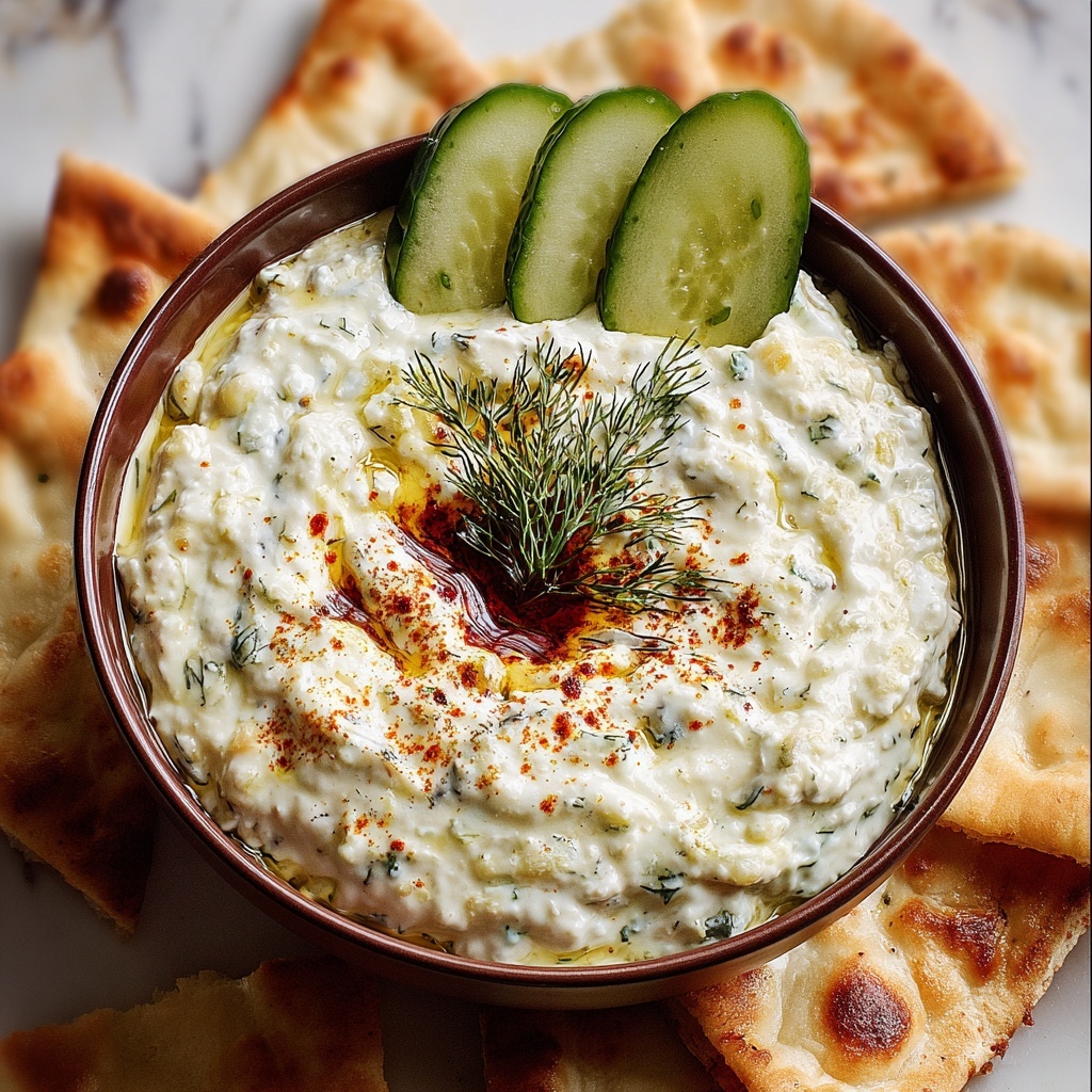 Tzatziki Sauce Dip Recipe - Recipe Image